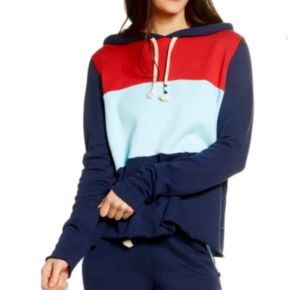 Sol Angeles Tops - Sol Angeles Colorblock Hoodie